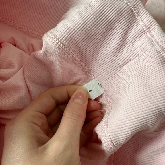 lululemon Light Pink Jogger Pants - Picture 2 of 3